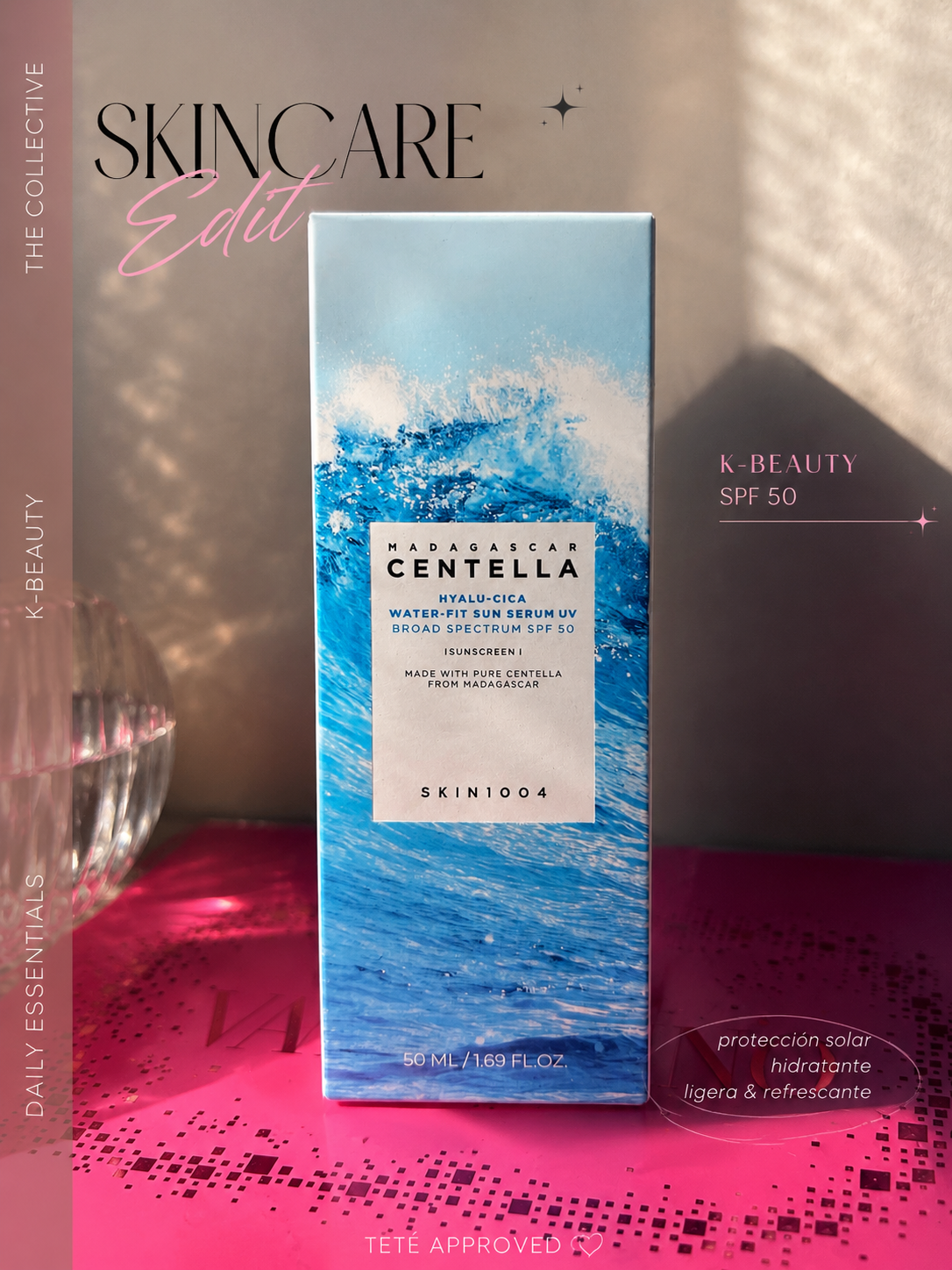 Hyalu cica Water fit sun serum