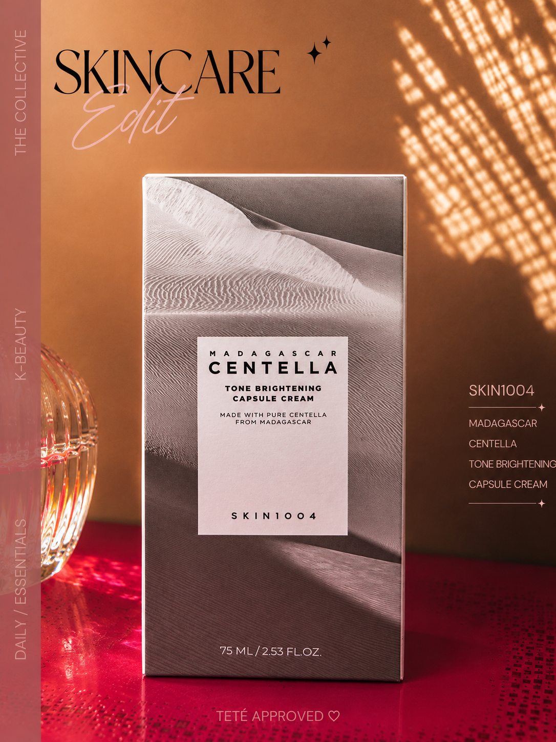 Tone brightening capsule cream