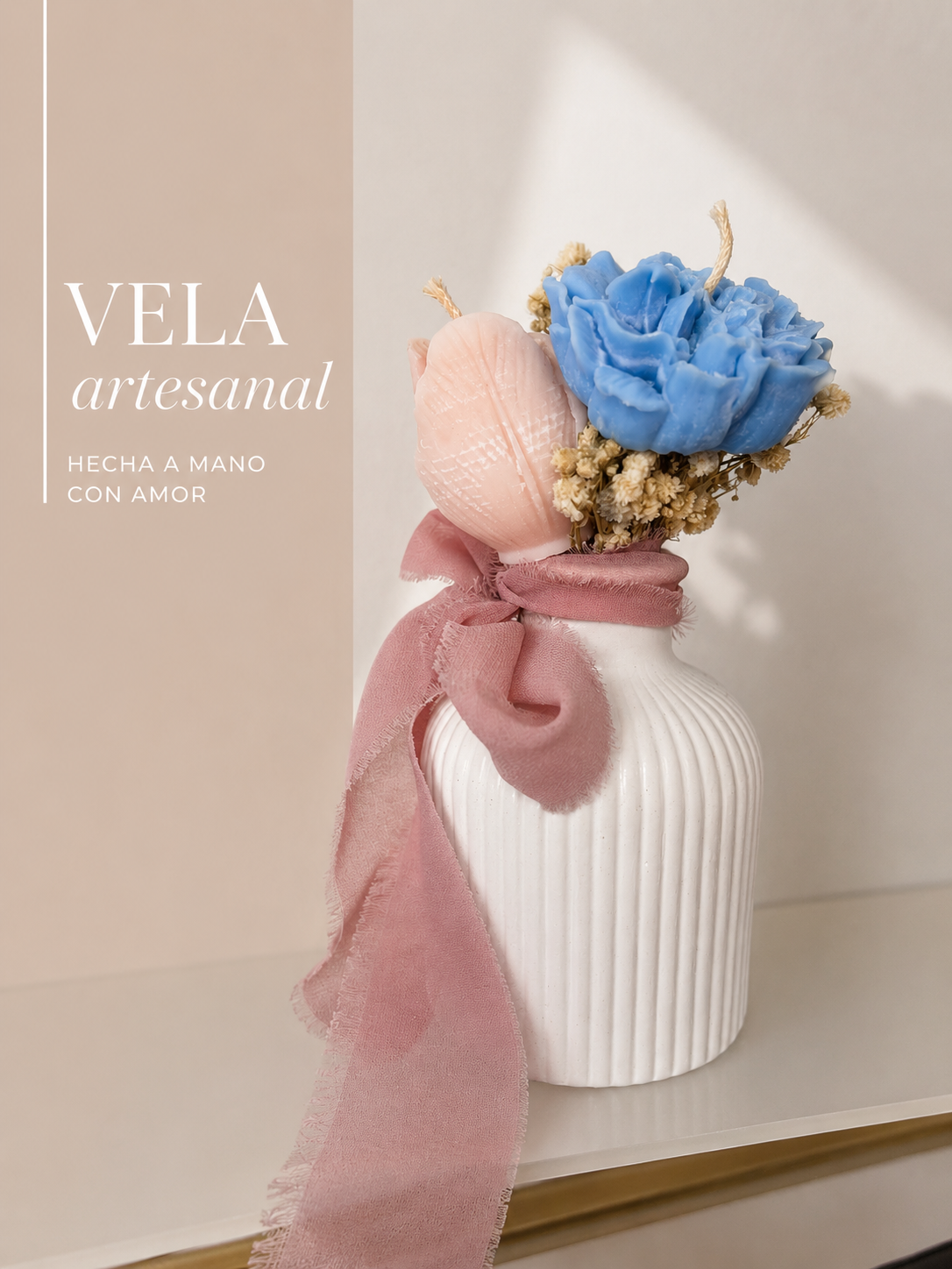 Florero de velas