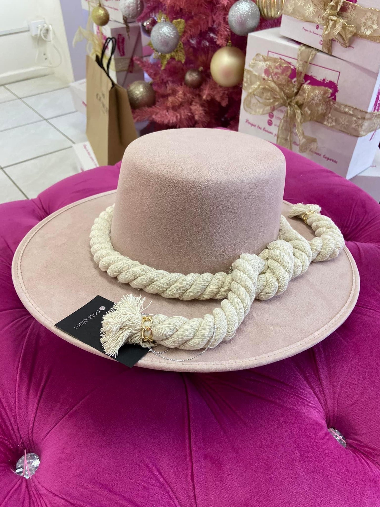 Sombrero Cordobés Rosa Pal