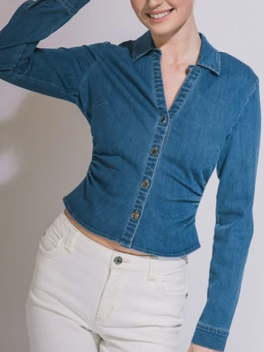 Camisa Denim Silueta