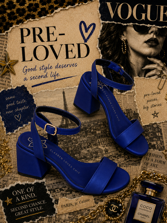 Zapatillas azul(7us)