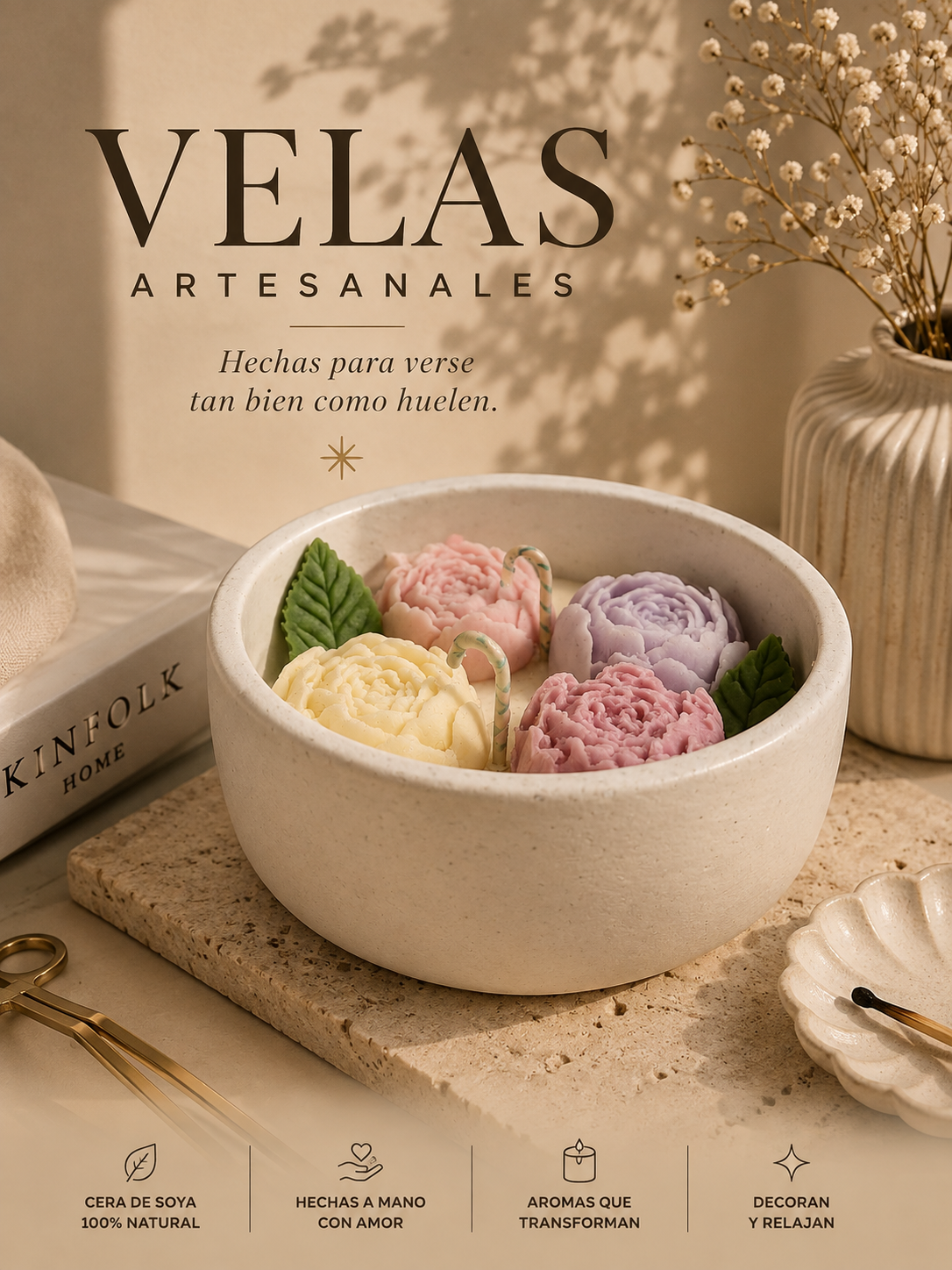 Vela Floral