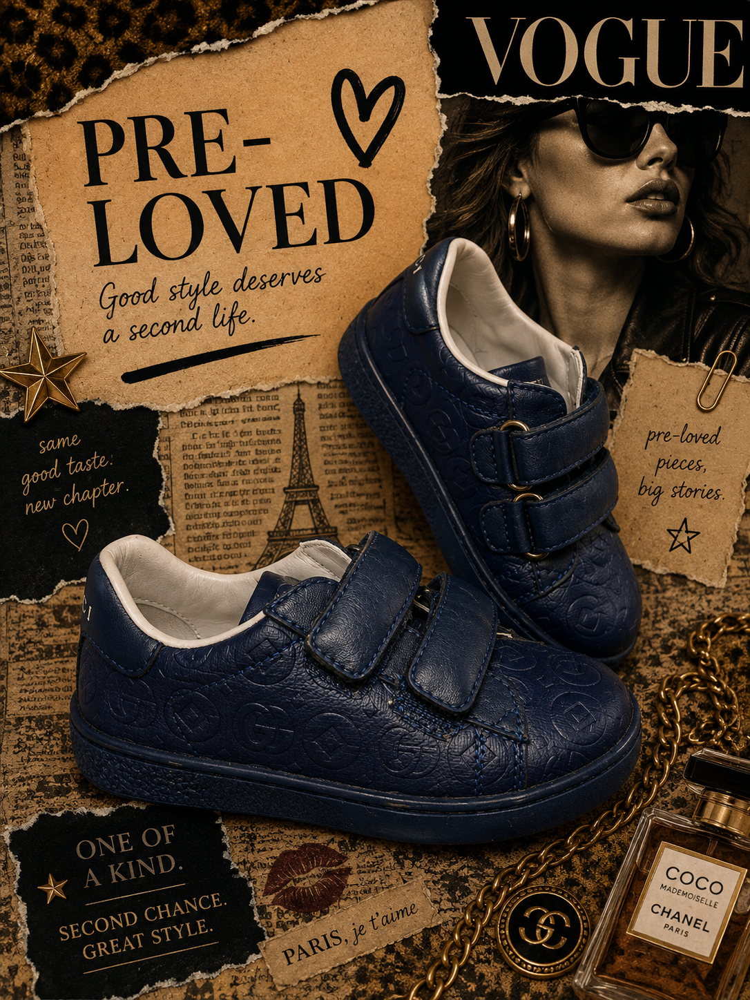 Tenis niño Gucci(22eur)