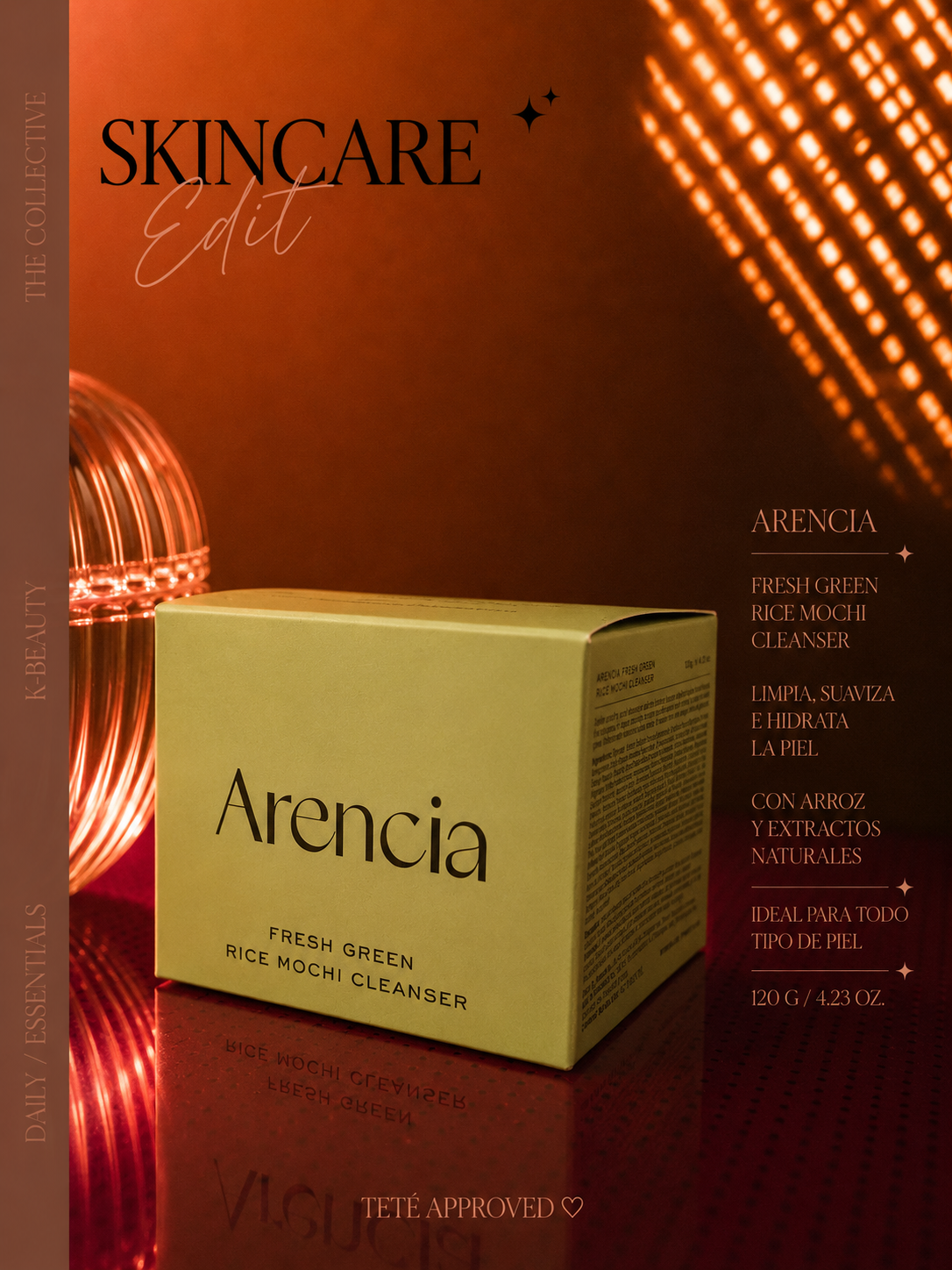 Arencia Fresh Green Rice Moshi Cleanser