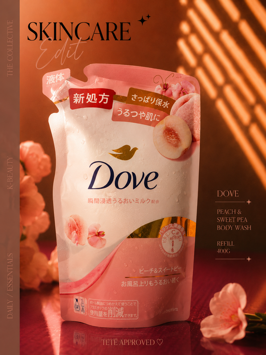 Dove Peach & Sweet Pea Body Wash