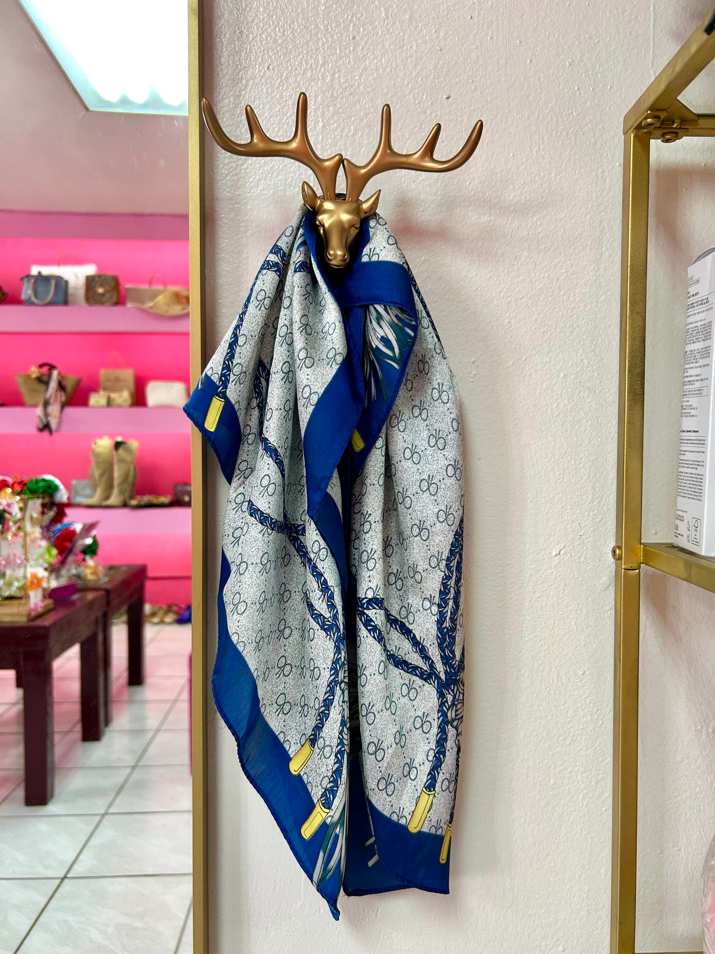 Mascada tonos azul