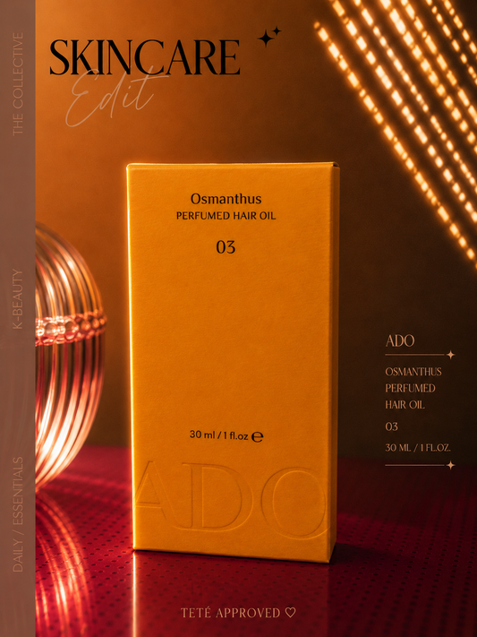 Osmenthus perfumed hair oil