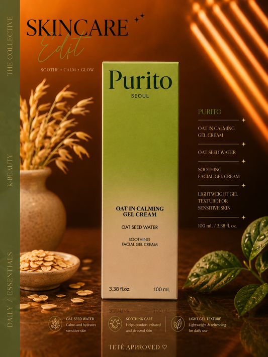 Soothing facial gel cream