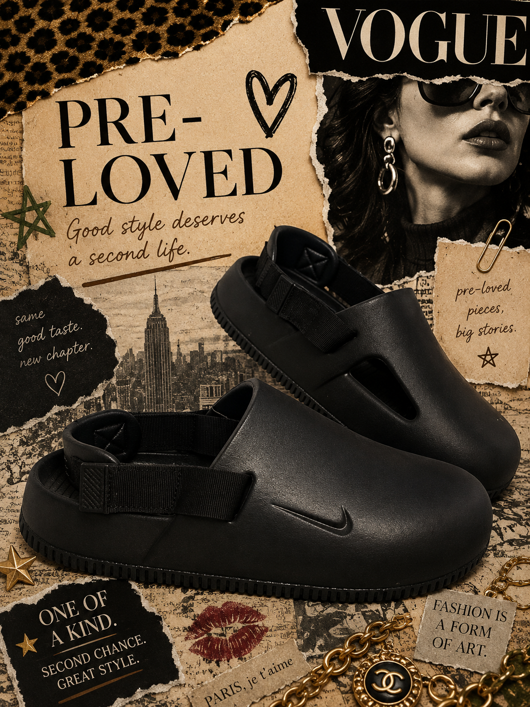 Clogs NUEVOS Nike (11us)