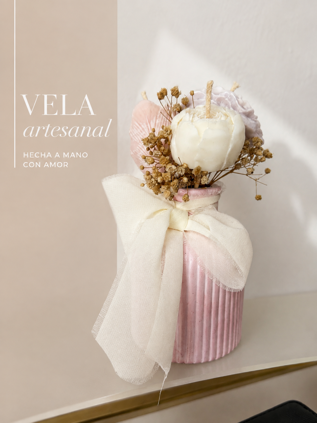 Florero de velas