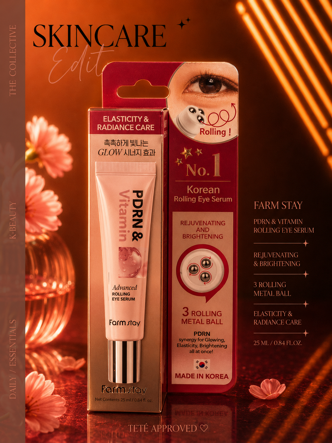 Advanced rolling eye serum