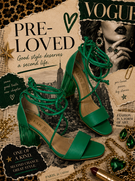 Zapatillas verdes(23.5mx)