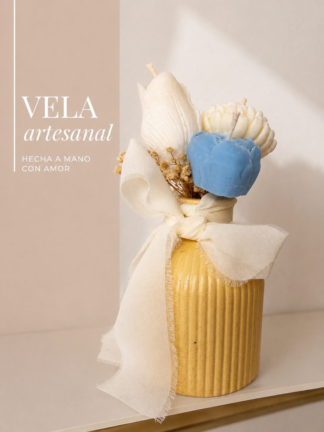 Florero de velas